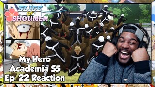 My Hero Academia Season 5 Episode 22 Reaction | TWICE UNLEASHES HIS NEW INFINITE DOUBLES ABILITY!!!