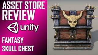 UNITY ASSET REVIEW | FANTASY SKULL TREASURE CHEST | INDEPENDENT REVIEW BY JIMMY VEGAS ASSET STORE