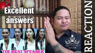 DEBATE MUT VS UIU || MISS UNIVERSE THAILAND 🇹🇭 2022 REACTION || Jethology