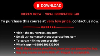 Kieran Drew - Viral Inspiration Lab