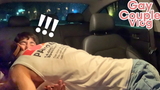 ENG) คู่รักเกย์ ประสบการณ์ขับรถคืนแรกของพวกเขา gay gay couple vlog