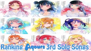 Aqours 3rd Solo Songs Ranked