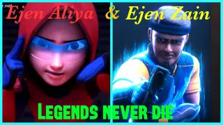Ejen Aliya & Ejen Zain {AMV} - Legends Never Die