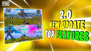 PUBG 2.0 UPDATE NEW FEATURES | PUBG NEW UPDATE | PUBG MOBILE 2.0 UPDATE