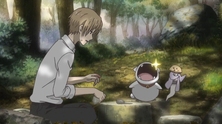 "Natsume" cat teacher: Look at me, one by one, baji, baji, baji