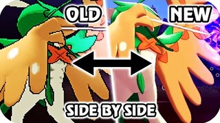 Pokémon Sword & Shield : All Starter Moves Comparison (Side by Side)