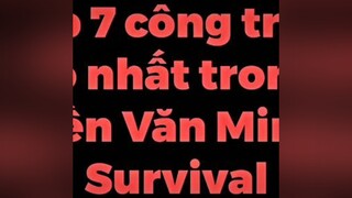 Những công trình trong Nền Văn Minh SMP của Toàn MC🤯 minecraft fyp xuhuong toanmc clownsmcteam theanh28 QuocKhanh2022