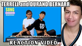 Durand Bernarr sings Rihanna - Aaliyah - Erykah Badu - Song Association | Reaction Video