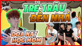 [ Free Fire ] Giang Hồ Trẩu Đến Tận Nhà Bắt Nạt Ép Mõm Nạp 500k Vô Shop ACC Quay Kim Cương - Học Mõm