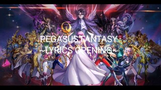 PEGASUS FANTASY LYRICS OPENING