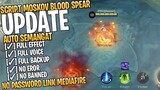 Update!! Script Skin Moskov Epic Blood Spear Full Efeect No Password Patch Terbaru | Mobile Legends