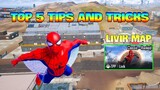 TOP 5 Glitch In Livik Map Spider Man Mode In Pubg Mobile | Spider Man Mode In Pubg Mobile | Xuyen Do