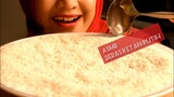ASMR RAW RICE EATING || RAW GLUTINOUS RICE || MAKAN BERAS KETAN MENTAH || ASMR INDONESIA
