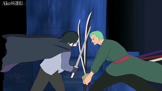 Uchiha Sasuki  Vs Roronoa Zoro