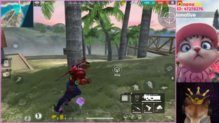[Free Fire] TEST hành động Tặng Hoa