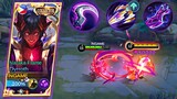 MOONTON THANKS FOR THIS NEW BUFFED VIOLET/PURPLE BUILD! (DAMAGE HACK) DYRROTH USER TRY THIS