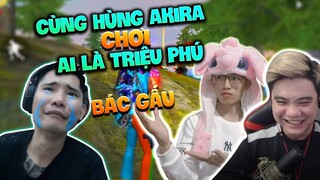 Free Fire: Cow TV Cùng HùngAkira Chơi Ai Là Triệu Phú Của Bác Gấu Và Cái Kết Không Hề Giả Trân