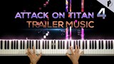 Attack on Titan Season 4 Trailer Music / Piano Cover (Final Season)