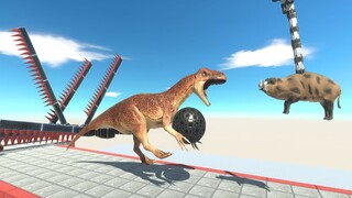 Saw and Ball Double Combo - Animal Revolt Battle Simulator