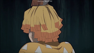 zenitsu hạ gục quái vật nhện trong kimetsuno yaiba #anime #schooltime