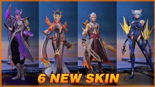 NGOẠI HÌNH 6 SKIN MỚI (Zata Tinh hệ, Allain & Ilumia Thần mặt trời...)