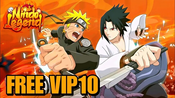 FREE VIP 10 & GACHA BRUTAL 1000x !! GAME NARUTO RAMAH F2P RILIS KEMBALI - NINDO LEGEND GAMEPLAY