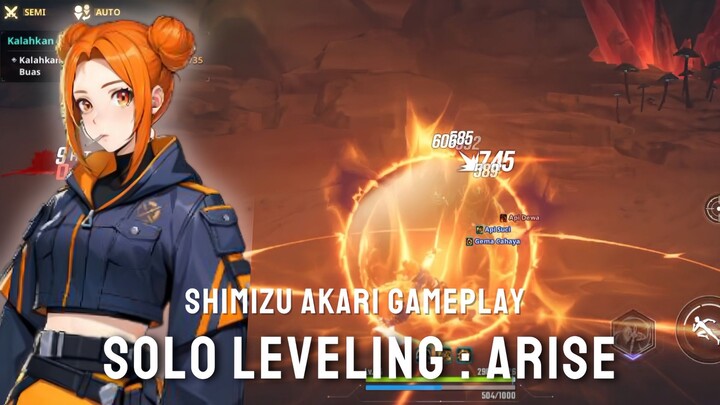 Shimizu Akari gameplay nya badass banget! - Solo Leveling Season 2