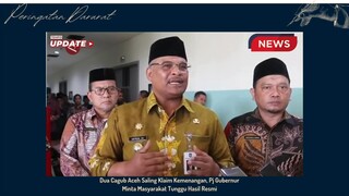 Menarik!! 2 Cagub Klaim Saling menang di pilkada Serentak