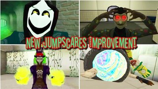 New Enemy Al & Jumpscares Improvements of Enemies in Smiling X Corp 2 (Version 1.8.0)