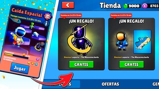 🎁STUMBLE GUYS ESTA REGALANDO ESTAS SKINS a TODO el MUNDO SOLO por JUGAR el NUEVO MAPA😱