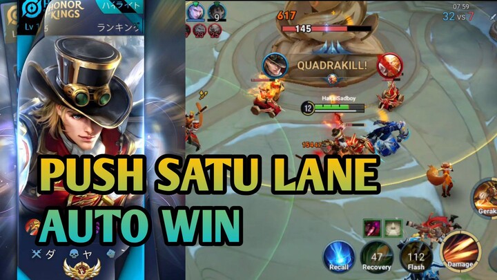 MAIN HERO INI FAUDAH MIKIRIN TIM LANGSUNG PUSH AJA