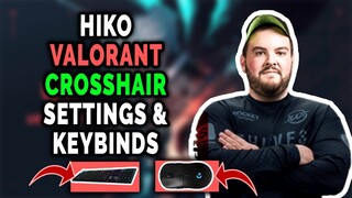 Hiko Valorant Settings, Keybinds, Crosshair and Setup [Updated Aug 2020]