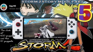 NARUTO ULTIMATE NINJA STORM 2 | STORY MODE PART 5 EGG NS 4.0.5 POCO X3 PRO