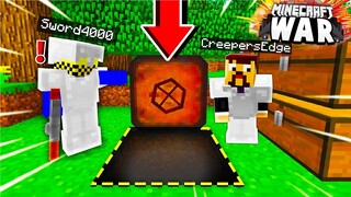 we found this SECRET Minecraft HATCH.. and it was our MAIN ENEMIES! - Minecraft War #28