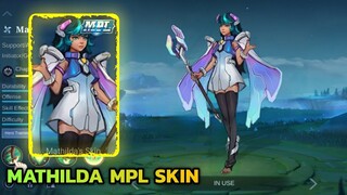 New Upcoming Mathilda Dream Groove MPL Skin 2022 || Mathilda New Skin Mobile Legends || MLBB