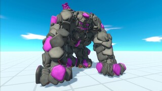 PURPLE GOLEM vs EVERY UNIT