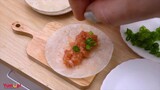 Best Miniature BURRITO Recipe Ever | Yummy Miniature Cooking By "Tiny Cakes"
