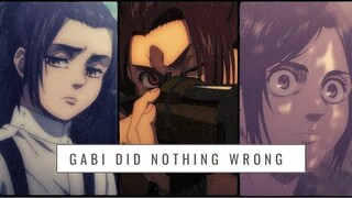 Gabi Did Nothing Wrong - Attack On Titan Character Analysis