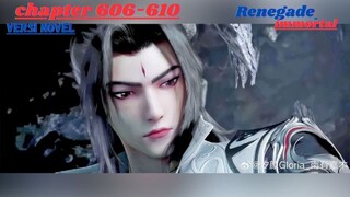 mokadnya wang lin chapter 606-610 Renegade immortal versi novel