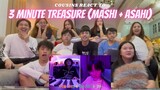 COUSINS REACT TO 3 MINUTE TREASURE (ASAHI + MASHIHO)
