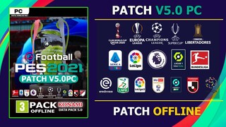 วิธีลง+วิธีใช้งาน eFootball PES 2021 PATCH V5.0 PC