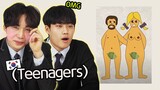 Korean Teenagers React To "Different Sex Education around the world!"