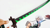 Pedang Nichirin milik Shinazugawa dalam "Demon Slayer: Kimetsu no Yaiba"