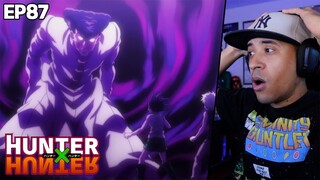 GON vs KNUCKLES | Hunter x Hunter Reaction | Episode 87