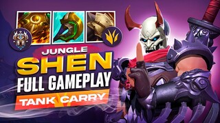 WILD RIFT JUNGLE SHEN TANK CARRY |  Full Gameplay