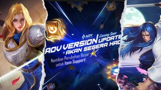 BAHAS PATCH DAN EVENT UPDATE 24 APRIL AOV - COLLAB SNK HERO GRATIS DAN ITEM BARU