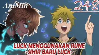 LUCK Menggunakan RUNES Pada Sihir Petirnya - Review Black Clover Chapter 248