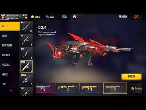 CONFIG SENJATA FREE FIRE TERBARU