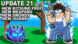 UPDATE 21 RELEASING SOON! *Kitsune, Fox Lamp & More!* Roblox Blox Fruits