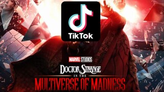 Tiktok people who share spoilers about doctor strange in the multiverse of madness